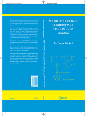 cover image of Methodology for the Digital Calibration of Analog Circuits and Systems